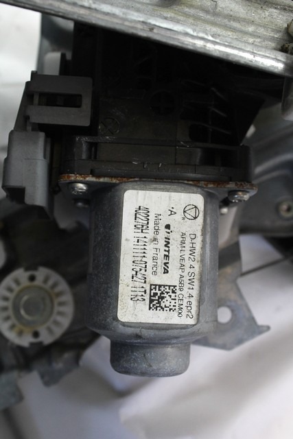 MEHANIZEM DVIGA SPREDNJIH STEKEL  OEM N. 470 SISTEMA ALZACRISTALLO PORTA ANTERIORE ELETTRIC ORIGINAL REZERVNI DEL CITROEN C4 MK2 (2010 - 2018) DIESEL LETNIK 2012