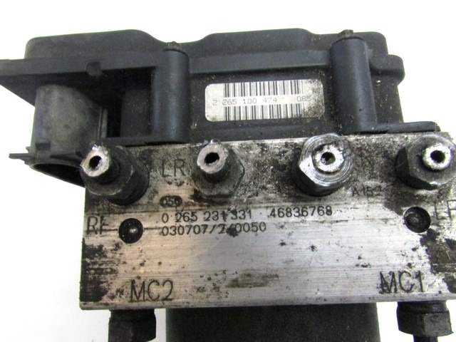 ABS AGREGAT S PUMPO OEM N. 46836768 ORIGINAL REZERVNI DEL FIAT PUNTO 188 MK2 R (2003 - 2011) BENZINA LETNIK 2003