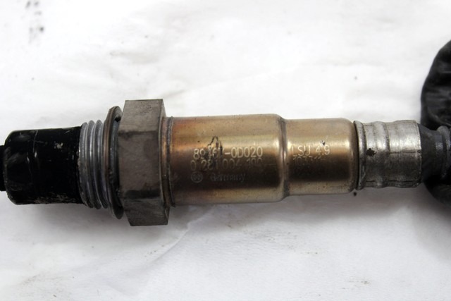 SONDA LAMBDA  OEM N. 89467-0D020 ORIGINAL REZERVNI DEL TOYOTA AURIS E15 MK1 R (2010 - 2012)DIESEL LETNIK 2011