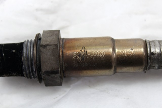 SONDA LAMBDA  OEM N. 89467-0D020 ORIGINAL REZERVNI DEL TOYOTA AURIS E15 MK1 R (2010 - 2012)DIESEL LETNIK 2011