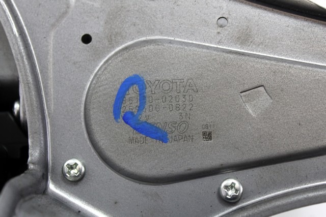 MOTORCEK ZADNJEGA BRISALCA OEM N. 8513002030 ORIGINAL REZERVNI DEL TOYOTA AURIS E15 MK1 R (2010 - 2012)DIESEL LETNIK 2011