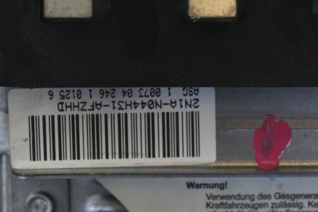 KIT AIRBAG KOMPLET OEM N. 16626 KIT AIRBAG COMPLETO ORIGINAL REZERVNI DEL FORD FUSION JU (2002 - 02/2006) DIESEL LETNIK 2004