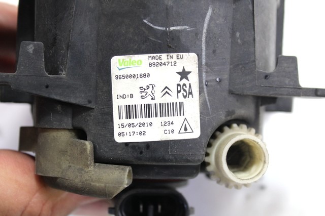 LEVA MEGLENKA OEM N. 9650001680 ORIGINAL REZERVNI DEL CITROEN C4 MK1 / COUPE L LC (2004 - 08/2009) DIESEL LETNIK 2010