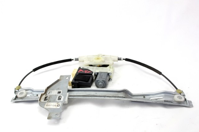 MEHANIZEM DVIGA SPREDNJIH STEKEL  OEM N. 18336 SISTEMA ALZACRISTALLO PORTA ANTERIORE ELETTR ORIGINAL REZERVNI DEL CITROEN C4 MK1 / COUPE L LC (2004 - 08/2009) DIESEL LETNIK 2010