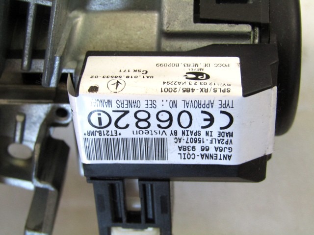 KOMPLET ODKLEPANJE IN VZIG  OEM N. 16683 KIT ACCENSIONE AVVIAMENTO ORIGINAL REZERVNI DEL MAZDA 6 GG GY (2003-2008) DIESEL LETNIK 2005