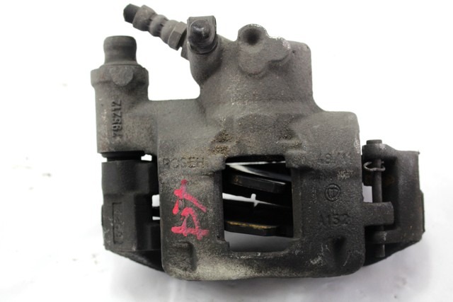 SPREDNJE DESNE ZAVORNE CELJUSTI  OEM N. 77364842 ORIGINAL REZERVNI DEL FIAT 500 CINQUECENTO 312 MK3 (2007 - 2015) BENZINA LETNIK 2008