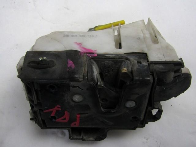 CENTRALNO ZAKLEPANJE ZADNJIH DESNIH VRAT OEM N. 6N4839016C ORIGINAL REZERVNI DEL VOLKSWAGEN POLO 6N2 (10/1999 - 04/2002)BENZINA/METANO LETNIK 2001