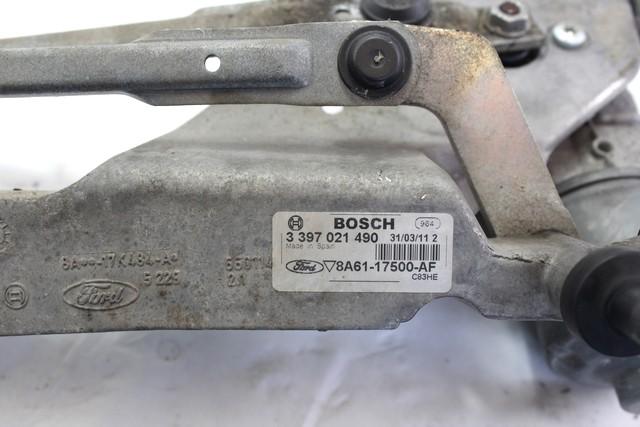 MOTORCEK PREDNJIH BRISALCEV OEM N. 8A61-17B571-AB ORIGINAL REZERVNI DEL FORD FIESTA CB1 CNN MK6 (09/2008 - 11/2012) DIESEL LETNIK 2011