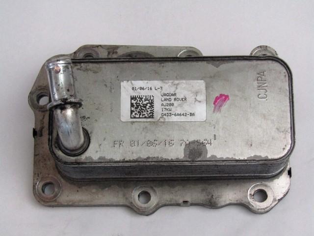 G4D3-6A642-BA RADIATORE OLIO LAND ROVER RANGE ROVER EVOQUE 2.0 TD4 110 KW 4X4 RICAMBIO USATO