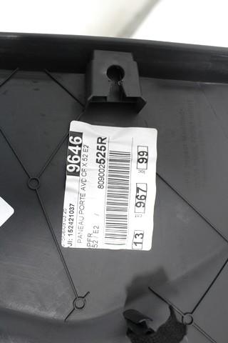 NOTRANJA OBLOGA SPREDNJIH VRAT OEM N. PNADTDCSANDEROMK2BR5P ORIGINAL REZERVNI DEL DACIA SANDERO MK2 (2012 - 2016) BENZINA/GPL LETNIK 2015