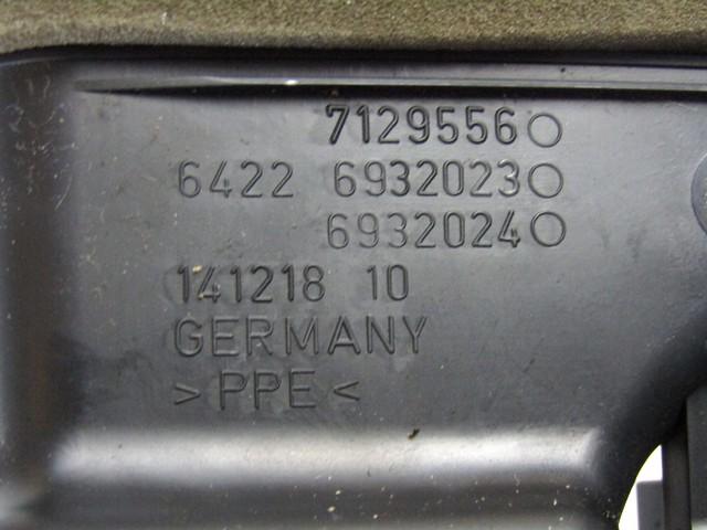 CENTRALNE PREZRACEVALNE SOBE  OEM N. 7129556 ORIGINAL REZERVNI DEL BMW SERIE 3 BER/SW/COUPE/CABRIO E90/E91/E92/E93 (2005 -2009) DIESEL LETNIK 2007