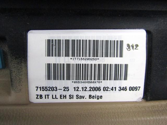 KIT AIRBAG KOMPLET OEM N. 18967 KIT AIRBAG COMPLETO ORIGINAL REZERVNI DEL BMW SERIE 3 BER/SW/COUPE/CABRIO E90/E91/E92/E93 (2005 -2009) DIESEL LETNIK 2007