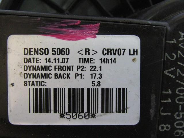 VENTILATOR  KABINE  OEM N. 79310SWWG01 ORIGINAL REZERVNI DEL HONDA CRV RD MK3 (2006 -2012)DIESEL LETNIK 2007