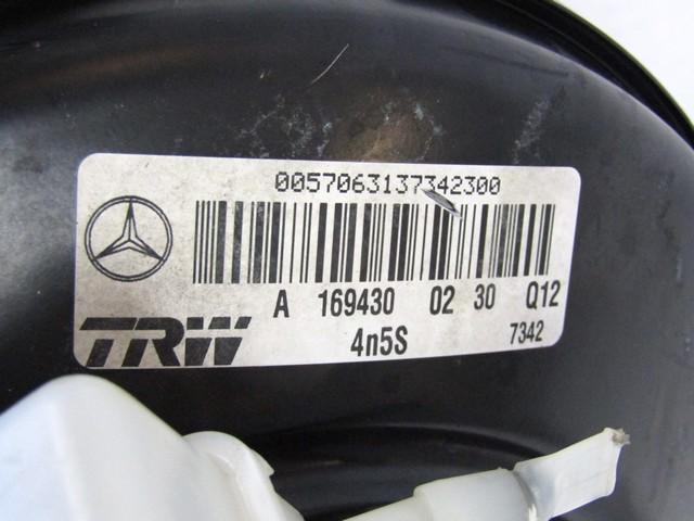 SERVO OJACEVALNIK ZAVOR S PUMPO OEM N. A1694300230 ORIGINAL REZERVNI DEL MERCEDES CLASSE A W169 5P C169 3P (2004 - 04/2008) DIESEL LETNIK 2007