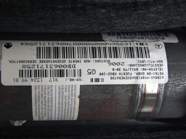 KIT AIRBAG KOMPLET OEM N. 18264 KIT AIRBAG COMPLETO ORIGINAL REZERVNI DEL MERCEDES CLASSE A W169 5P C169 3P (2004 - 04/2008) DIESEL LETNIK 2007