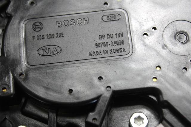 MOTORCEK ZADNJEGA BRISALCA OEM N. 98700-A4000 ORIGINAL REZERVNI DEL KIA CARENS RP MK4 (2013 - 2018)DIESEL LETNIK 2015