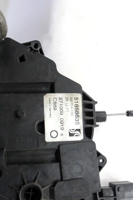 CENTRALNO ZAKLEPANJE PREDNIH LEVIH VRAT OEM N. 51858835 ORIGINAL REZERVNI DEL FIAT PUNTO EVO 199 (2009 - 2012)  DIESEL LETNIK 2009