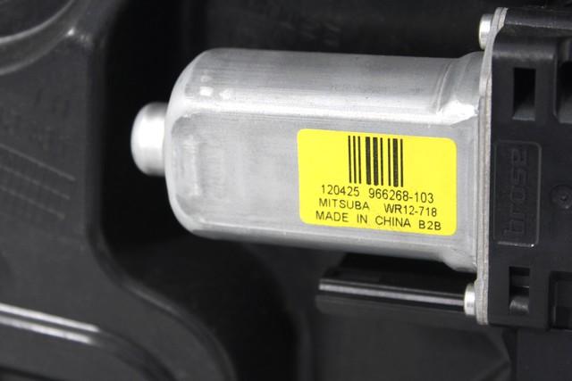 MEHANIZEM DVIGA SPREDNJIH STEKEL  OEM N. 55098 SISTEMA ALZACRISTALLO PORTA ANTERIORE ELETTR ORIGINAL REZERVNI DEL VOLVO V40 MK1 525 526 (2012 - 2016)DIESEL LETNIK 2012