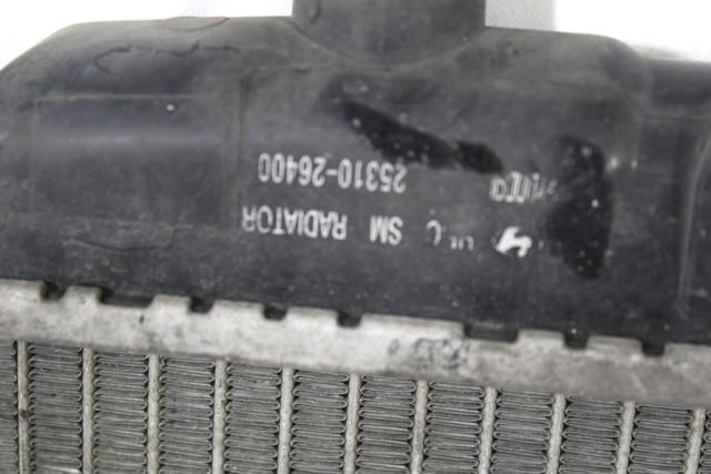 RADIATOR VODE OEM N. 2531026400 ORIGINAL REZERVNI DEL HYUNDAI SANTA FE SM MK1 (2000 - 2006) DIESEL LETNIK 2002