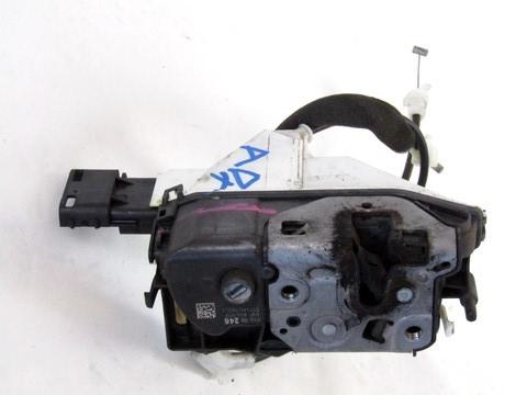 CENTRALNI ZAKLEP SPREDNJIH VRAT  OEM N. 9800624680 ORIGINAL REZERVNI DEL CITROEN C3 MK2 SC (2009 - 2016) DIESEL LETNIK 2014