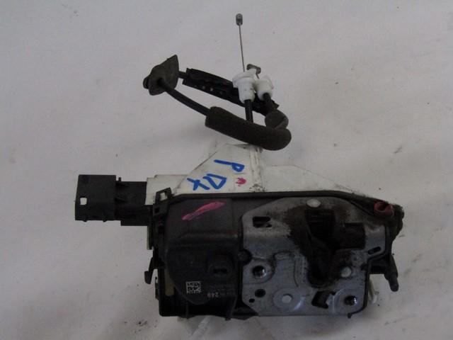 CENTRALNO ZAKLEPANJE ZADNJIH DESNIH VRAT OEM N. 9800624980 ORIGINAL REZERVNI DEL CITROEN C3 MK2 SC (2009 - 2016) DIESEL LETNIK 2014