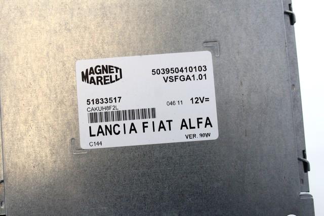 KRMILNA ENOTA RADIJSKE ENOTE OEM N. 51833517 ORIGINAL REZERVNI DEL LANCIA MUSA 350 R (09/2007 - 8/2013) DIESEL LETNIK 2011