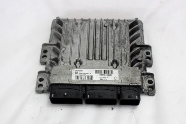 OSNOVNA KRMILNA ENOTA DDE / MODUL ZA VBRIZGAVANJE OEM N. 237100386R ORIGINAL REZERVNI DEL RENAULT MEGANE MK3 BZ0/1 B3 DZ0/1 KZ0/1 BER/SPORTOUR/ESTATE (2009 - 2015) DIESEL LETNIK 2010