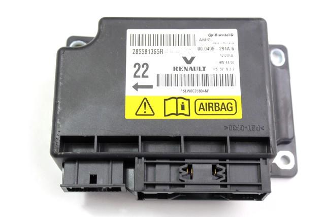 KIT AIRBAG KOMPLET OEM N. 31536 KIT AIRBAG COMPLETO ORIGINAL REZERVNI DEL RENAULT MEGANE MK3 BZ0/1 B3 DZ0/1 KZ0/1 BER/SPORTOUR/ESTATE (2009 - 2015) DIESEL LETNIK 2010