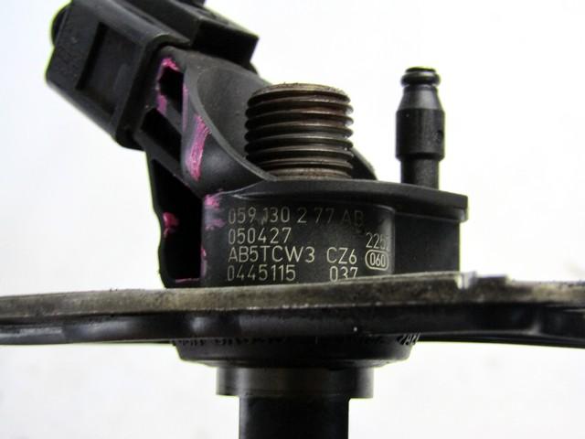 INJEKTORJI DIESEL OEM N. 059130277AB ORIGINAL REZERVNI DEL AUDI A6 C6 4F2 4FH 4F5 BER/SW/ALLROAD (07/2004 - 10/2008) DIESEL LETNIK 2006