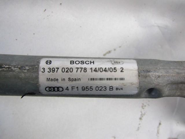 MOTORCEK PREDNJIH BRISALCEV OEM N. 4F1955119 ORIGINAL REZERVNI DEL AUDI A6 C6 4F2 4FH 4F5 BER/SW/ALLROAD (07/2004 - 10/2008) DIESEL LETNIK 2006