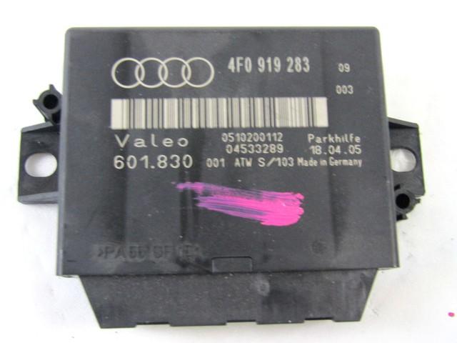 ECU PARKIRNI SENZORJI OEM N. 4F0919283 ORIGINAL REZERVNI DEL AUDI A6 C6 4F2 4FH 4F5 BER/SW/ALLROAD (07/2004 - 10/2008) DIESEL LETNIK 2006