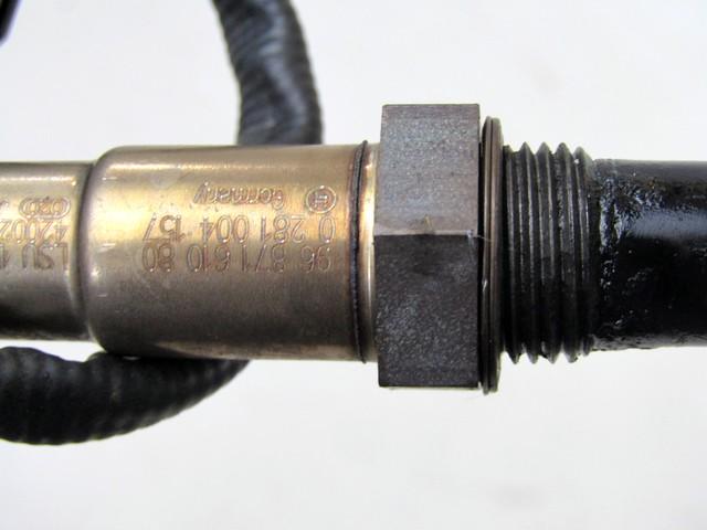 SONDA LAMBDA  OEM N. 9687161080 ORIGINAL REZERVNI DEL PEUGEOT 208 CA CC MK1 (2012 -2019) DIESEL LETNIK 2014