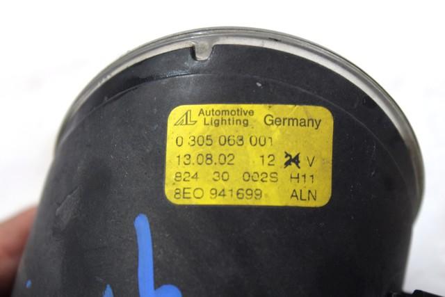 LEVA MEGLENKA OEM N. 8E0941699 ORIGINAL REZERVNI DEL AUDI A4 B6 8E2 8E5 BER/SW (2001 - 2005) DIESEL LETNIK 2002