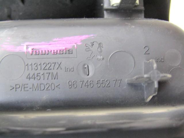 MONTA?NI DELI /  ARMATURNE PLOSCE SPODNJI OEM N. 9674655277 ORIGINAL REZERVNI DEL PEUGEOT 208 CA CC MK1 (2012 -2019) DIESEL LETNIK 2014