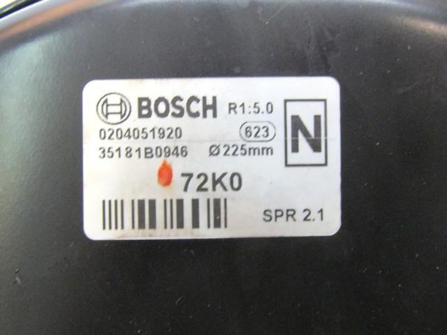 SERVO OJACEVALNIK ZAVOR S PUMPO OEM N. 35181B0946 ORIGINAL REZERVNI DEL OPEL AGILA B H08 (2008 - 2015)BENZINA LETNIK 2009