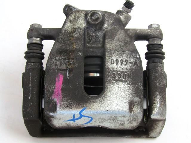 SPREDNJE LEVE ZAVORNE CELJUSTI  OEM N. 93192956 ORIGINAL REZERVNI DEL OPEL AGILA B H08 (2008 - 2015)BENZINA LETNIK 2009