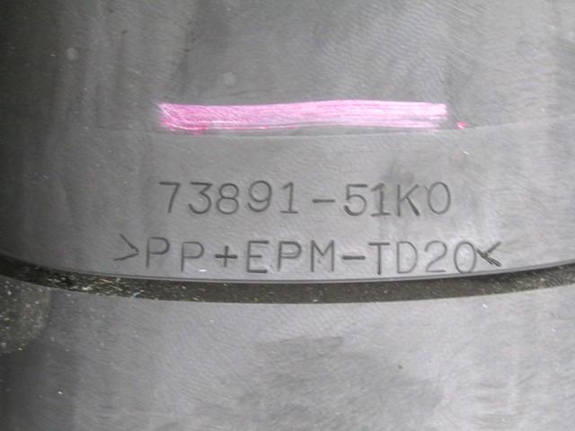 MONTA?NI DELI /  ARMATURNE PLOSCE SPODNJI OEM N. 73891-51K0 ORIGINAL REZERVNI DEL OPEL AGILA B H08 (2008 - 2015)BENZINA LETNIK 2009