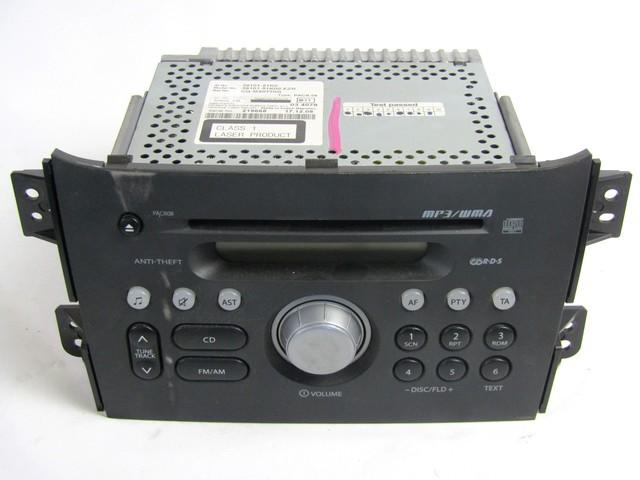 RADIO CD / OJACEVALNIK / IMETNIK HIFI OEM N. 39101-51K00-EZR ORIGINAL REZERVNI DEL OPEL AGILA B H08 (2008 - 2015)BENZINA LETNIK 2009