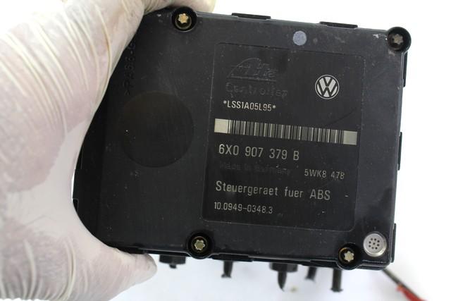 ABS AGREGAT S PUMPO OEM N. 6X0614117 ORIGINAL REZERVNI DEL VOLKSWAGEN POLO 6N2 (10/1999 - 04/2002)DIESEL LETNIK 2001