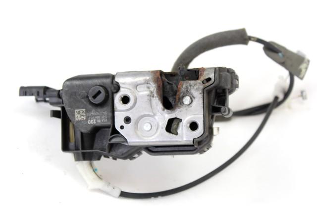 CENTRALNI ZAKLEP SPREDNJIH VRAT  OEM N. 9800623080 ORIGINAL REZERVNI DEL PEUGEOT 5008 0U 0E MK1 (2009 - 2013) DIESEL LETNIK 2013