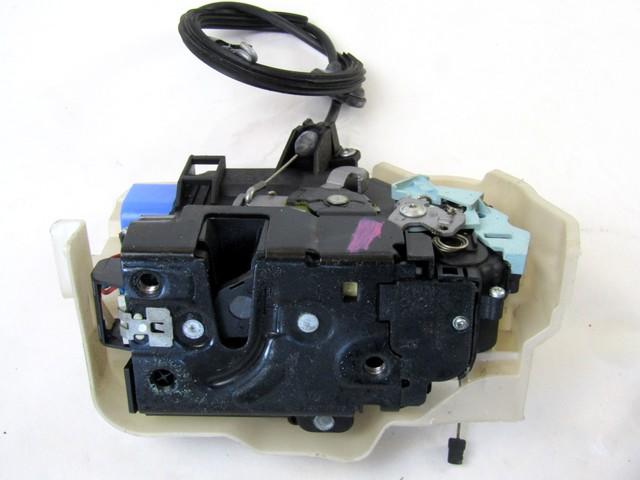 CENTRALNI ZAKLEP SPREDNJIH VRAT  OEM N. 3D1837016AQ ORIGINAL REZERVNI DEL VOLKSWAGEN TOURAN 1T3 MK1 R2 (2010 - 2015) DIESEL LETNIK 2011