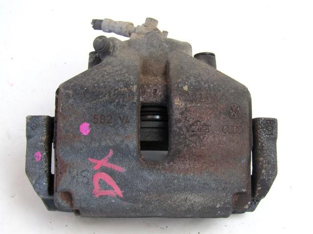 SPREDNJE DESNE ZAVORNE CELJUSTI  OEM N. 1K0615124E ORIGINAL REZERVNI DEL VOLKSWAGEN TOURAN 1T3 MK1 R2 (2010 - 2015) DIESEL LETNIK 2011