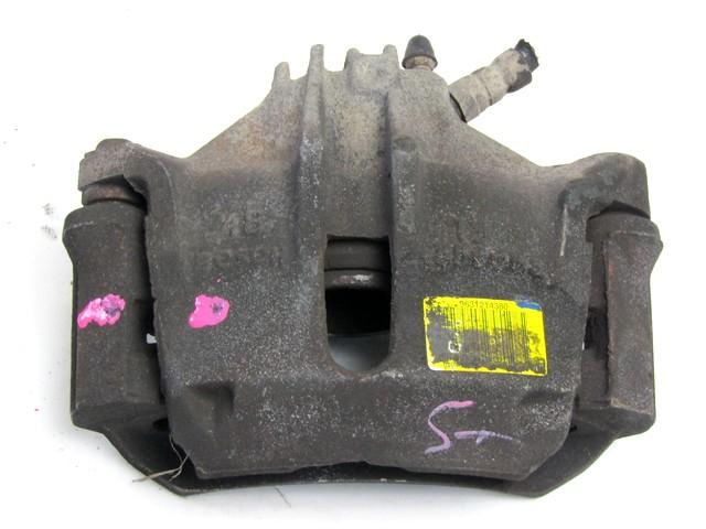 SPREDNJE LEVE ZAVORNE CELJUSTI  OEM N. 9631214380 ORIGINAL REZERVNI DEL PEUGEOT 206 / 206 CC 2A/C 2D 2E/K (1998 - 2003) BENZINA LETNIK 2000