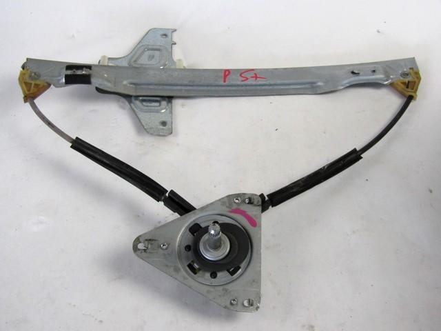 ROCNI SISTEM ZA DVIGOVANJE ZADNJEGA STEKLA  OEM N. 965600980 ORIGINAL REZERVNI DEL CITROEN C4 PICASSO/GRAND PICASSO MK1 (2006 - 08/2013) DIESEL LETNIK 2008