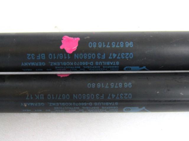 AMORTIZERJI PRTLJAZNIH VRAT  OEM N. 9687571680 ORIGINAL REZERVNI DEL CITROEN C4 PICASSO/GRAND PICASSO MK1 (2006 - 08/2013) DIESEL LETNIK 2008