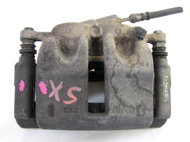 SPREDNJE LEVE ZAVORNE CELJUSTI  OEM N. 1607731680 ORIGINAL REZERVNI DEL CITROEN JUMPY VF7 (2007 - 2016) DIESEL LETNIK 2007