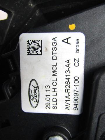 CENTRALNA KLJUCAVNICA ZADJIH LEVIH VRAT OEM N. AV1A-R26413-AA ORIGINAL REZERVNI DEL FORD BMAX JK (2012 - 2018)BENZINA LETNIK 2013