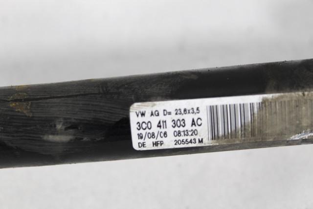 SPREDNJI STABILIZATOR OEM N. 3C0411303AC ORIGINAL REZERVNI DEL VOLKSWAGEN PASSAT B6 3C2 3C5 BER/SW (2005 - 09/2010)  DIESEL LETNIK 2006