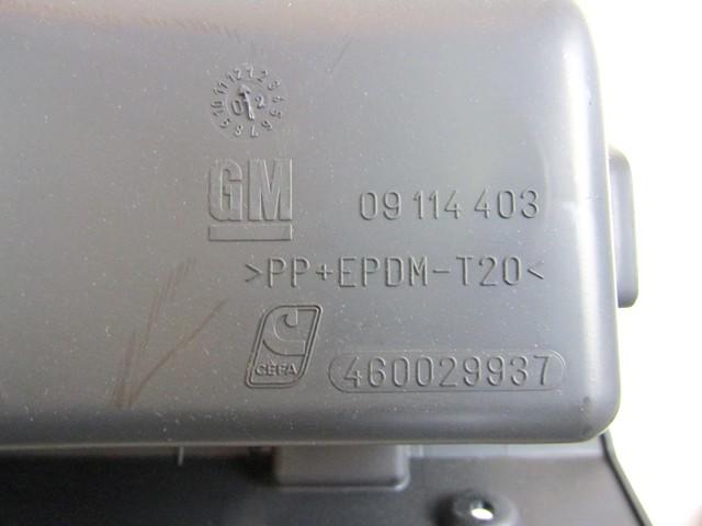 PREDAL ZA DOKUMENTE OEM N. 9114403 ORIGINAL REZERVNI DEL OPEL CORSA C X01 (10/2000 - 2004) DIESEL LETNIK 2002