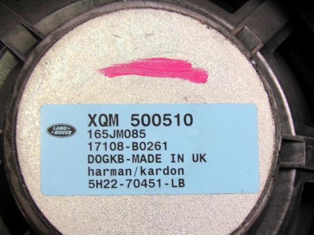 ZVOCNIKI OEM N. XQM500510 ORIGINAL REZERVNI DEL LAND ROVER RANGE ROVER SPORT L320 MK1 (2005 - 2010) DIESEL LETNIK 2008